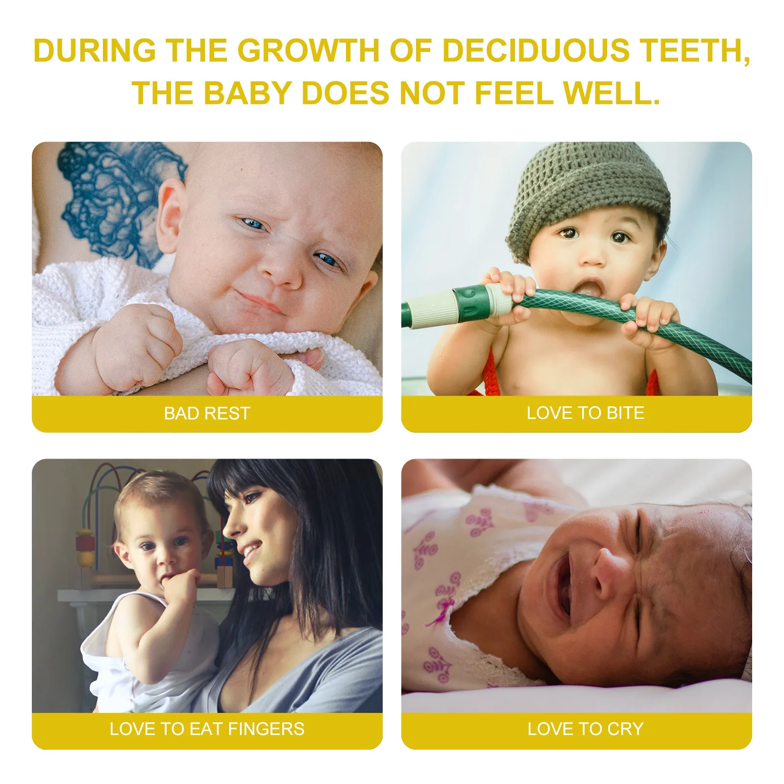 Collier de dentition pour bébé avec pendentif crâne, sûr pour les molaires, favorise la diversification des aliments, apaise les besoins sensoriels des nourrissons et des enfants autistes