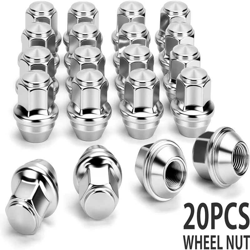 

Wheel Nuts Compatible with Ford Wheels M12x1.5 19mm Hex Wheel Nut 60° Taper Carbon Steel Plated Nuts Direct Nuts Car Accessories