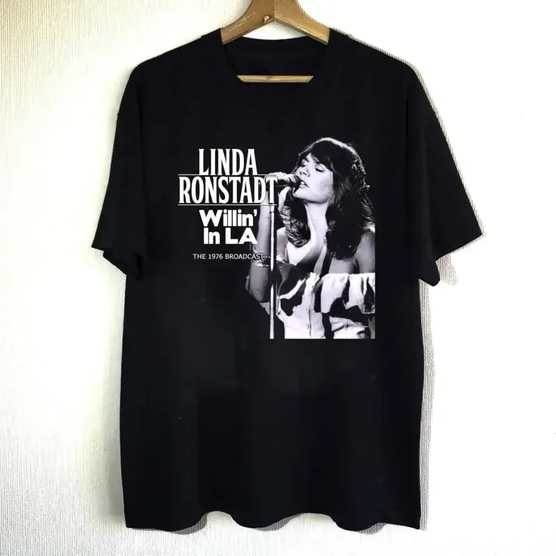 Футболка для взрослых из хлопка Linda Ronstadt Willin' In L A Live Album Mc802