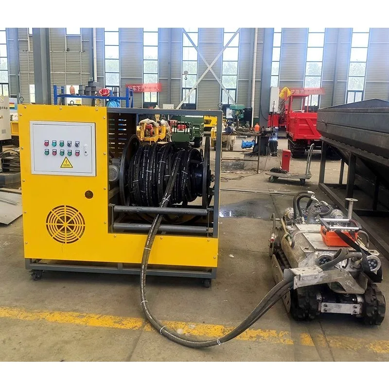 Sewer culvert sludge removal underwater operation equipment y