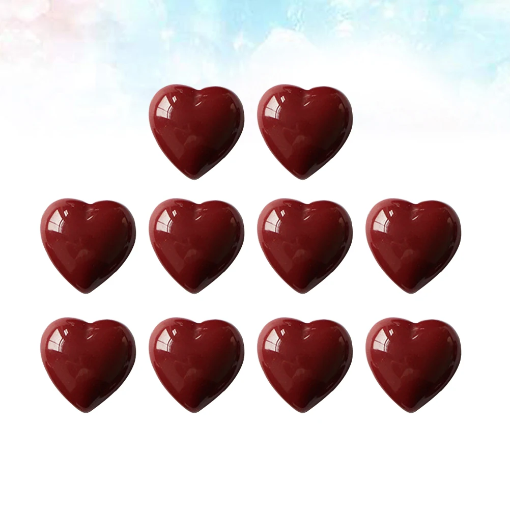 

20 шт., аксессуары для сережек «сделай сам», смола в форме сердца, пастер, материал для изготовления ювелирных изделий ручной работы ярких цветов для женщин