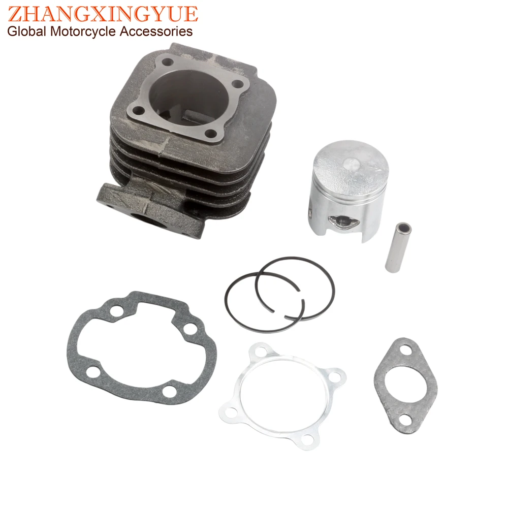 Scooter 70cc Big Bore Cylinder Kit For Aprilia Amico GL 50 Sport SR 50cc AC 47mm / 10mm 2-Stroke Engine Parts