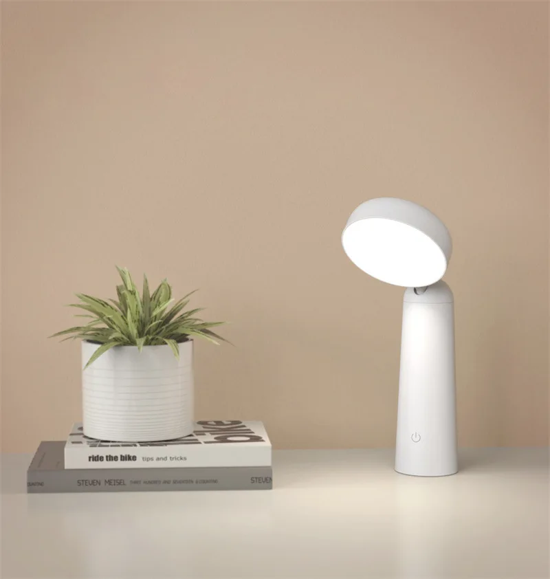 Aesthetic Creative Table Lamp Home Decoration Simple Table Lamp Touch Rechargeable Night Lamp