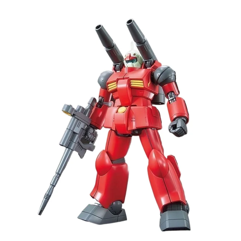 

Bandai Model Assembly Kit 1/144 HG-RX-77-2 Guncannon Gundam Anime action character assembly model toy robot boy gift Original