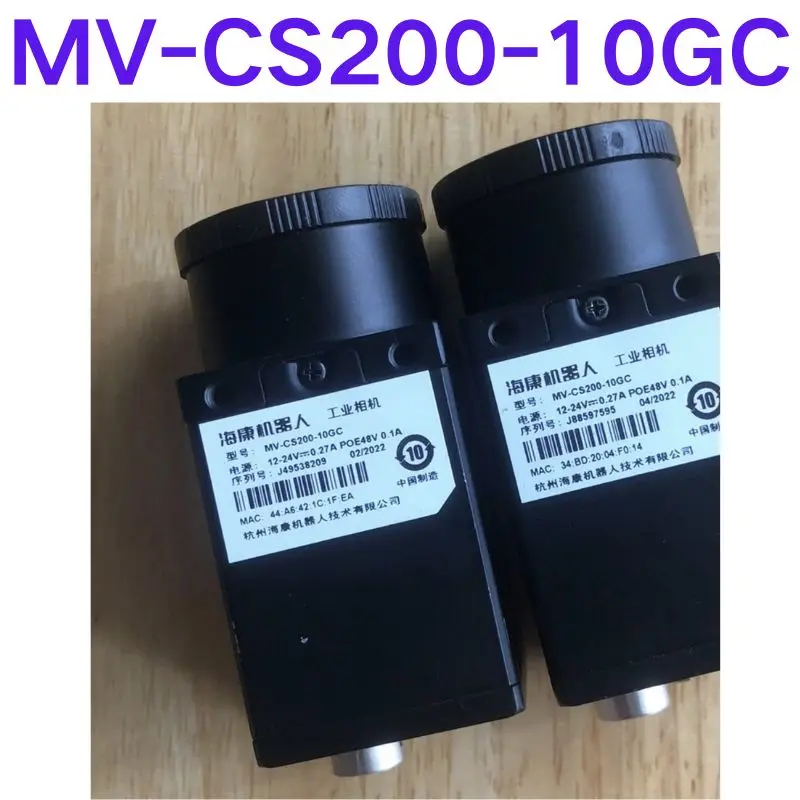 

Second-hand test Ok Industrial cameras MV-CS200-10GC, Contact me for a discount