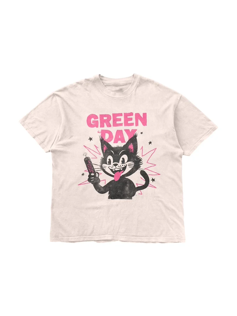 

Футболка из чистого хлопка в американском ретро-стиле, дышащая, впитывающая пот, удобная для повседневной носки.