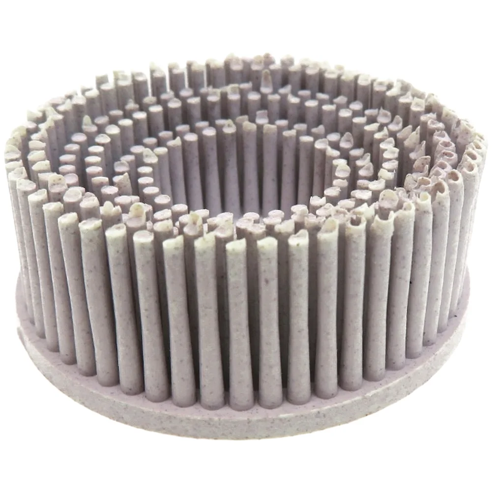 2 inch For cyclone Needle Polishing Brush Designed for For emery Rubber Abrasive Wheels for Rust Scratch and Oxide Layer Removal