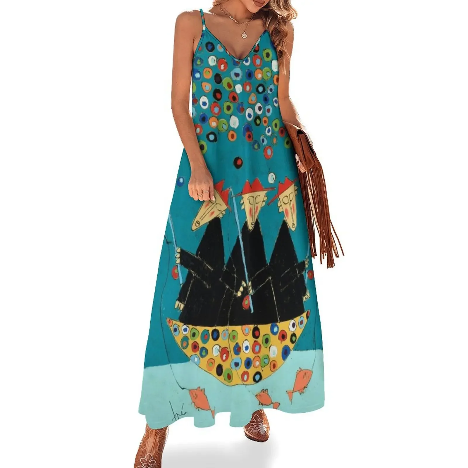 

Three Fishermen - Nova Scotia Sleeveless Dress dress party night summer clothes for women