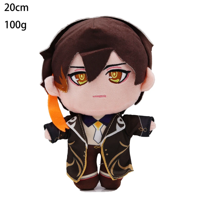 Original 20cm Dämon Slayer Klinge Plüsch Spielzeug Kimetsu Keine Yaiba Kamado Tanjirou Tomioka Giyuu Agatsuma Zenitsu Douma Sabito plüsch