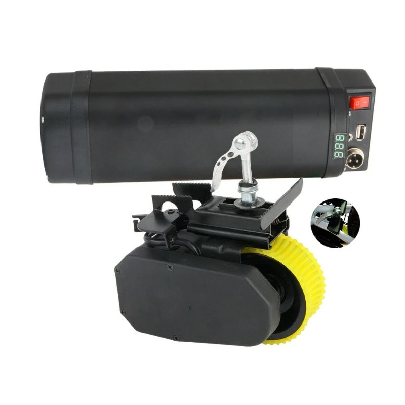 For Bicycle Booster Modified Electric Accessories Mountain Bike Small Motor Bicycle Universal Kit 24 Volts 8 Amps
