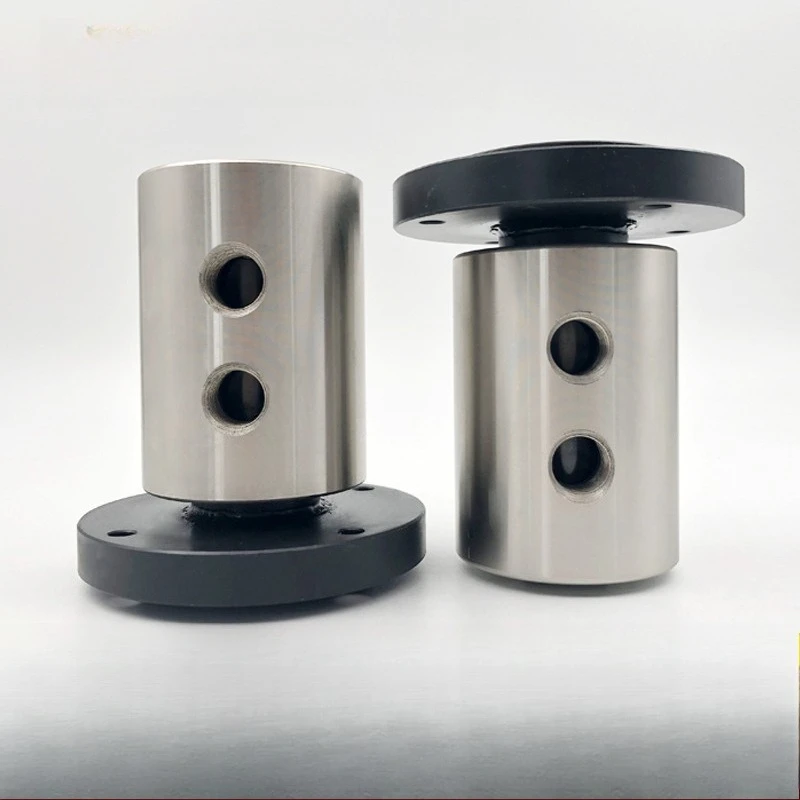 For hydraulic cylinder double circuit rotary joint, high pressure double channel rotary joint