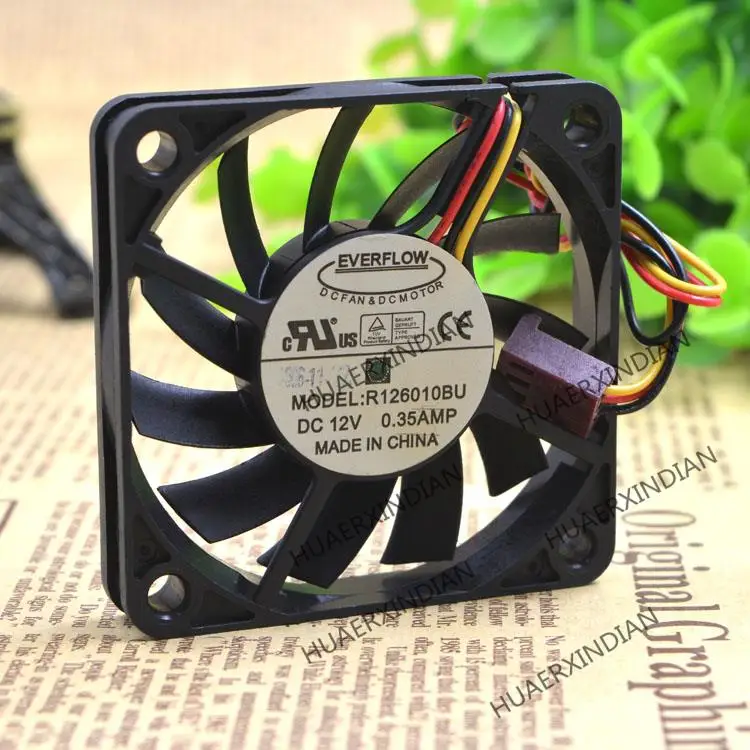 新しいR126010BU 6010 6センチメートル12v 0.25A冷却ファンアセンブリキット