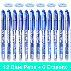 100 stks/set Kawaii Uitwisbare Refill Uitwisbare Pennen Gel Pen Schets Schrijven Briefpapier voor Notebook School Kantoorbenodigdheden Leuke Kinderen