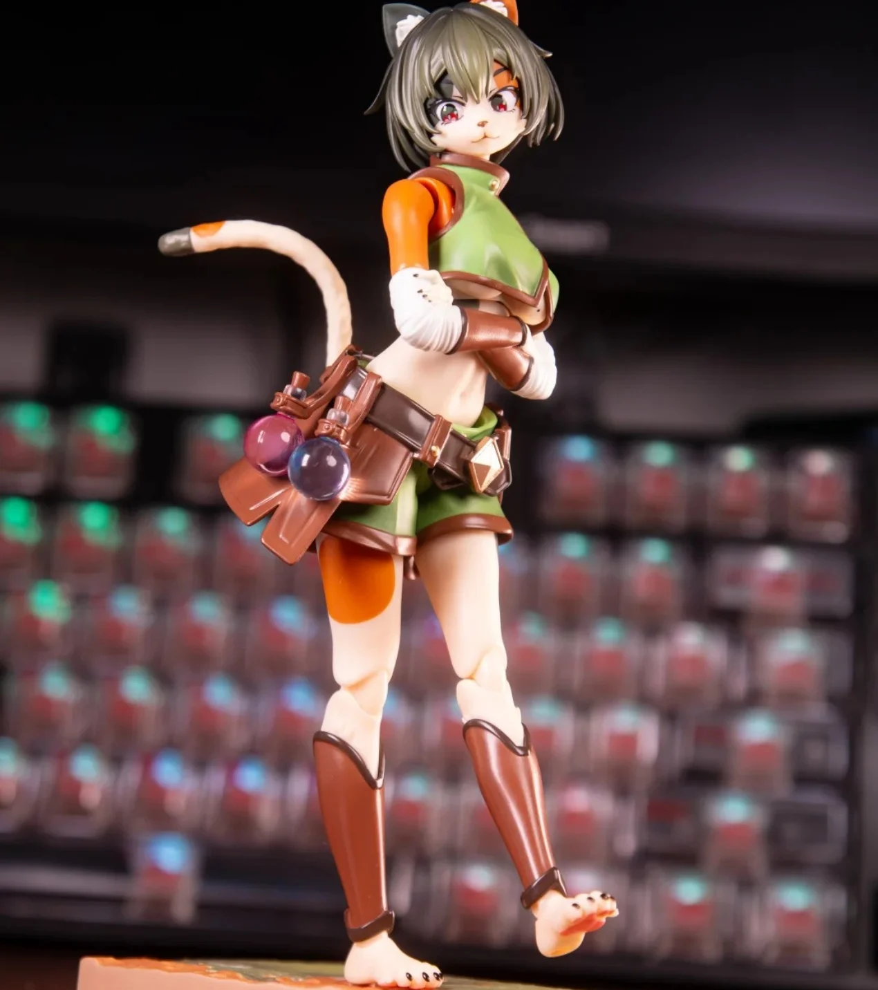 

Hot Original Lado Toys 1/12 Joint Movable Adventure Squad Three Colored Cat Herbalist Tonya Mobile Doll Toy Collection Gifts