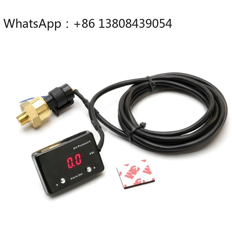 High Quality 1/8 Npt Sensor Digital Oil Gauge Pressure Display Digital Oil Pressure Gauge OPM-01
