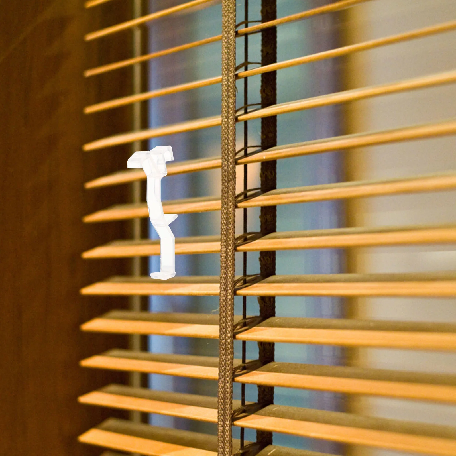 

10pcs Valance Transparent Plastic Blind For Blinds Replacement Household Office Hotel Use Valance Clips Blind Clips Replacement