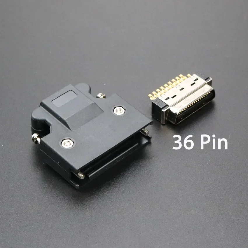 موصل SCSI hcn من نوع فتحة المكونات الذكور لباناسونيك ، ياسكاوا ، ميتسوبيشي ، مضاعفات mmDor ، محرك محرك IO تحكم ، 14 ، 20 ، 26 ، 36 ، 50 دبوس