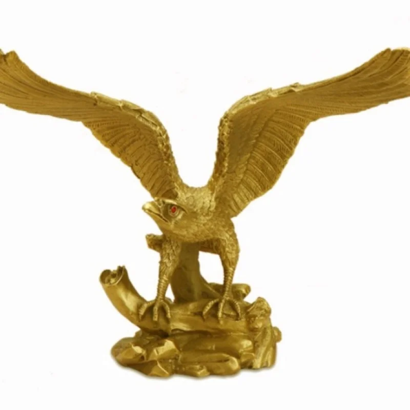 , Copper Craft Ornament, Spreading Wings, Grand , Large Brass Eagle