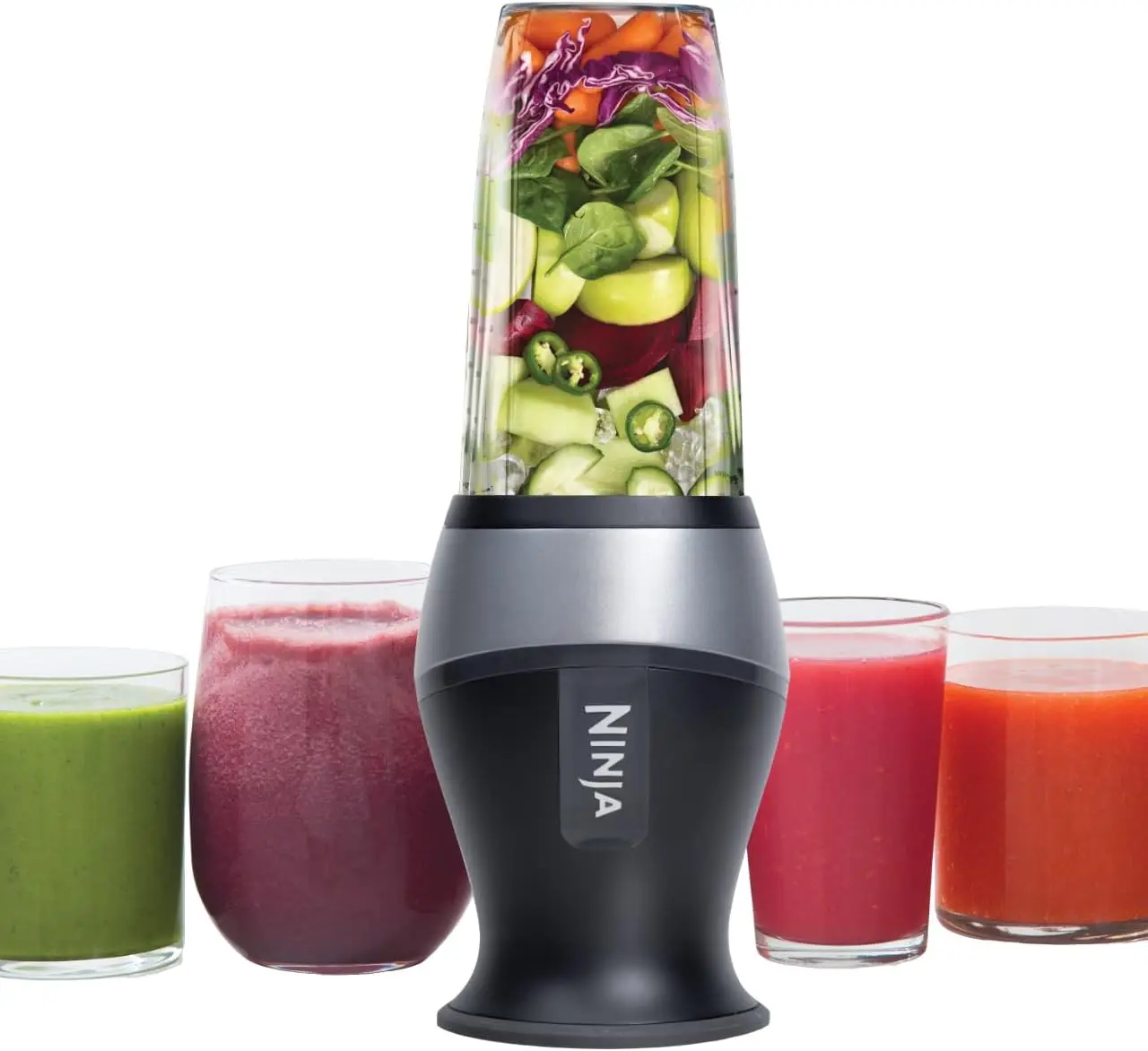 Fit Compact Personal Blender, Portable Blender for-Smoothies, Shakes, Food Prep, and Frozen Blending