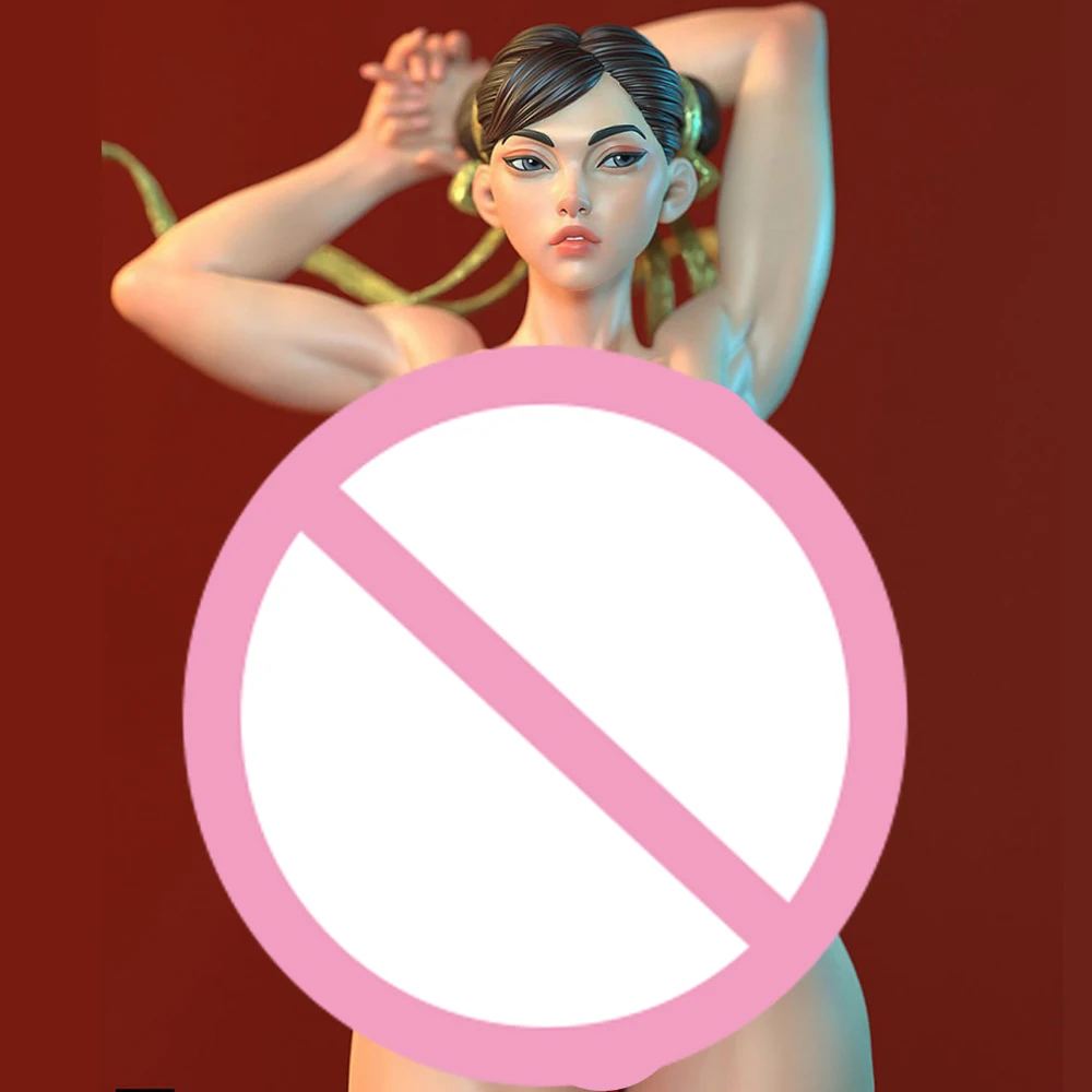 1/24 ثلاثية الأبعاد الطباعة أطقم منمذجة مثير فتاة مقاتلة Chunli NSFW أنيمي نموذج لجسم عدة لتقوم بها بنفسك مصغرة تخفيض تمثال اللعب غير مصبوغ #3