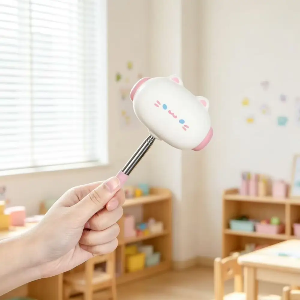 Telescopic Teaching Pointer Stick Non-Slip Handle Teaching Tools Hammer Hand Pointer Slow Rebound Cat Paw Extendable Pointer