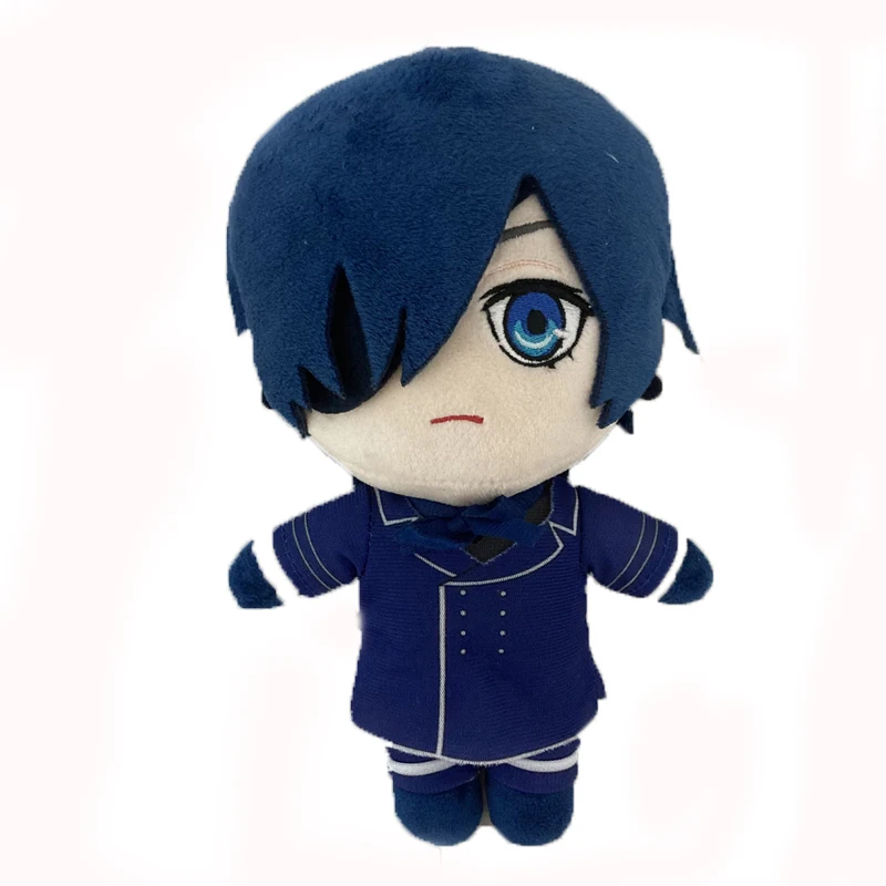 

20cm Anime Black Butler Ciel Phantomhive Smile Plush Doll Cosplay Cartoon Cute Soft Stuffed Pillow Kids Birthday Gift