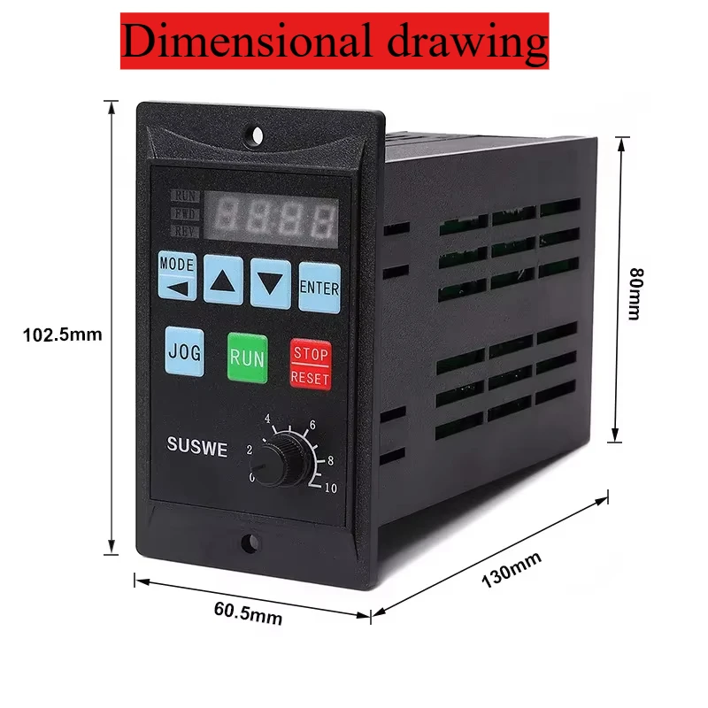 Same low-priced VFD 0.75KW RS485 with motor driver 750W MCU 220V single-phase input 220V three-phase output inverter