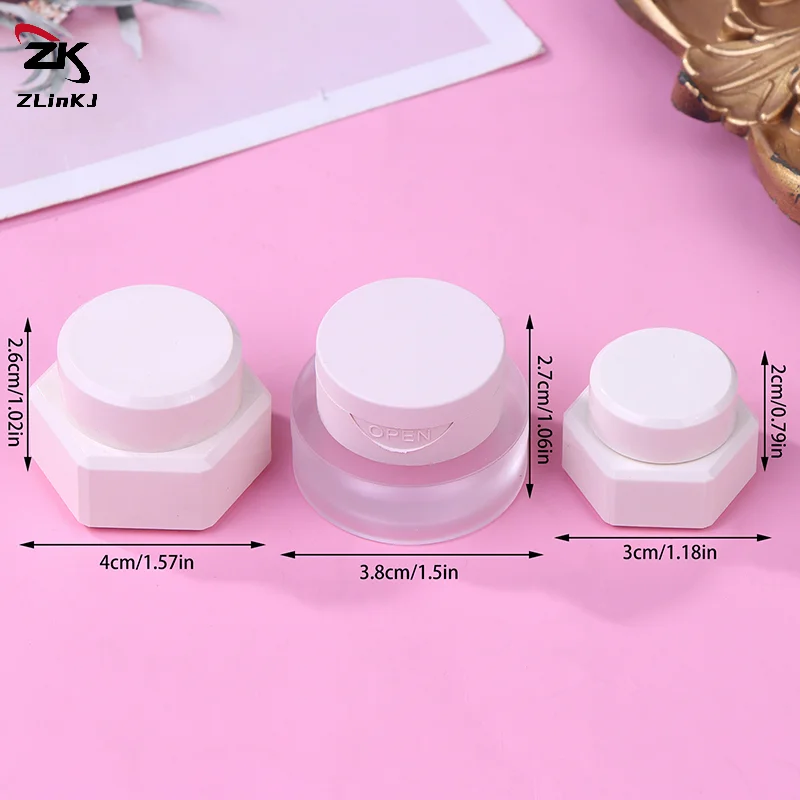 1 ชิ้น 2/3/5 กรัม ขวดเจลทาเล็บแบบกด  ภาชนะ/กล่อง/ที่ใส่ยาทาเล็บ