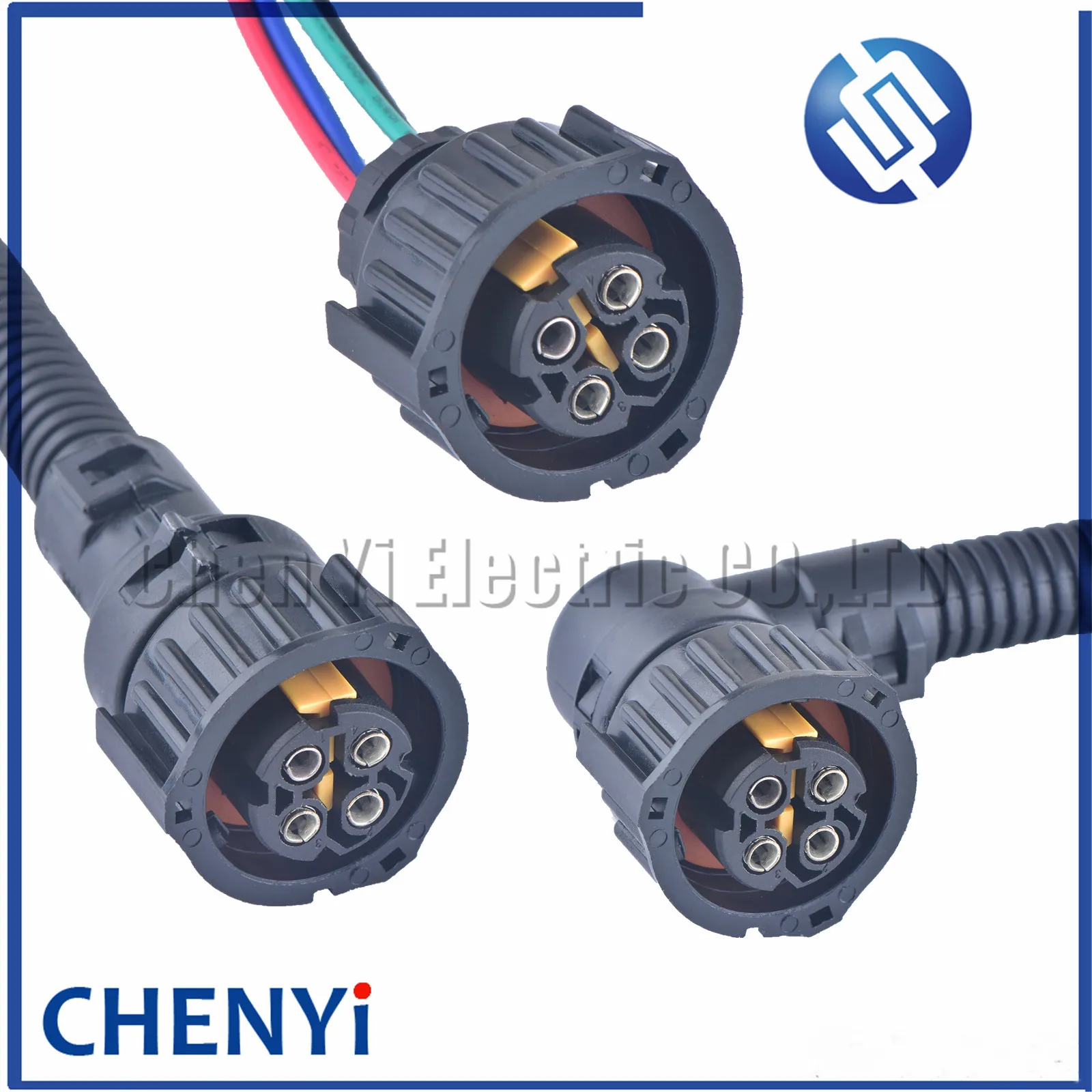 4 Pin Female Auto Waterproof Connector Oxygen Sensor Harness Plug pbt gf30 Plug 1-968968-1 1-1813099-1 967325-1