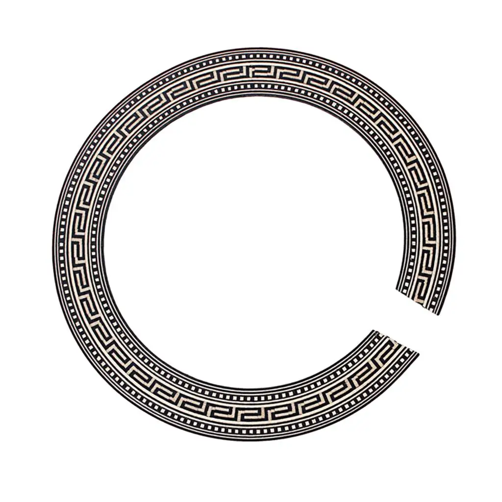 Duarble Soundhole Inlay Rosette Sticker for Acoustic Guitar Accessories