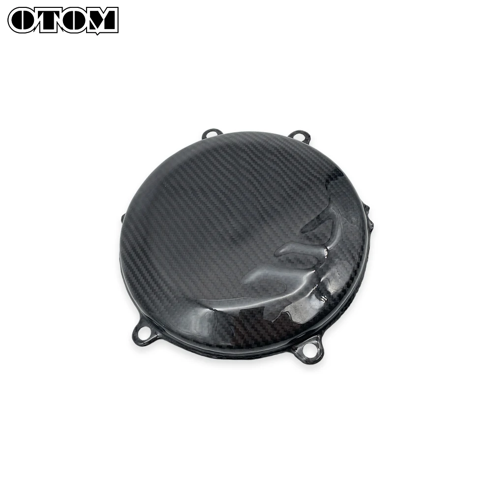 For KX450F 2016-2018 Motorcycle Clutch Cover KAWASAKI Dirty Bike Carbon Fiber Engine Clutch Guard