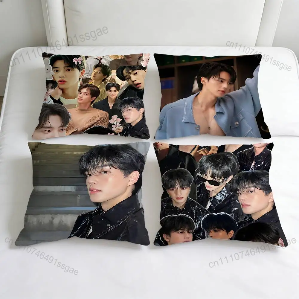 

S-Song K-Kang Actor Square Pillow Case Soft Decorative Throw Pillow Cover for Home Sofa Bed