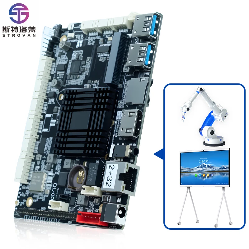 

RK3568 Development Board with POE Support and Optional NFC for IoT Gateway and POS Systems 11 Quad Core