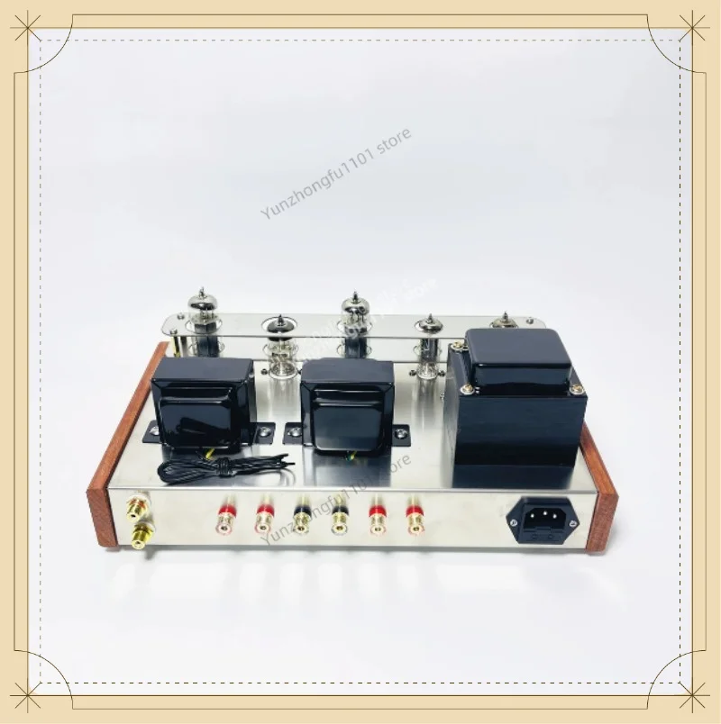 Hi‑Fi Vacuum Tube Power Amplifier Kit 6N2 Drive 6P1, Dual 6Z4 Tube Rectifier DIY Assembly Audio Amplifier Kits