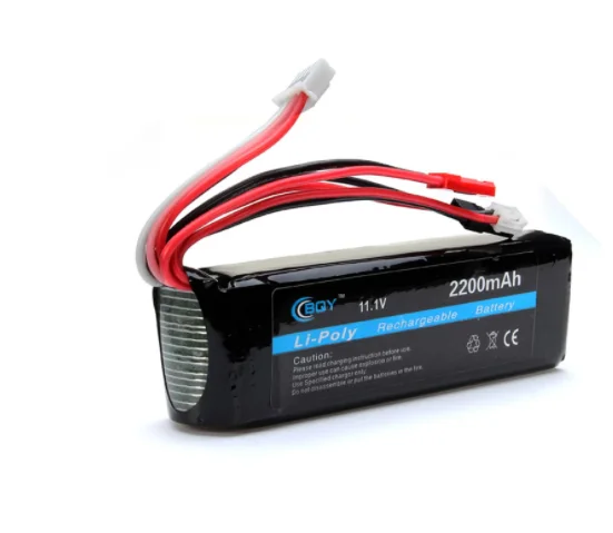 1pcs Power 11.1v 2200mah 20C Lithium Battery Li-Polymer Rechargeable Battery