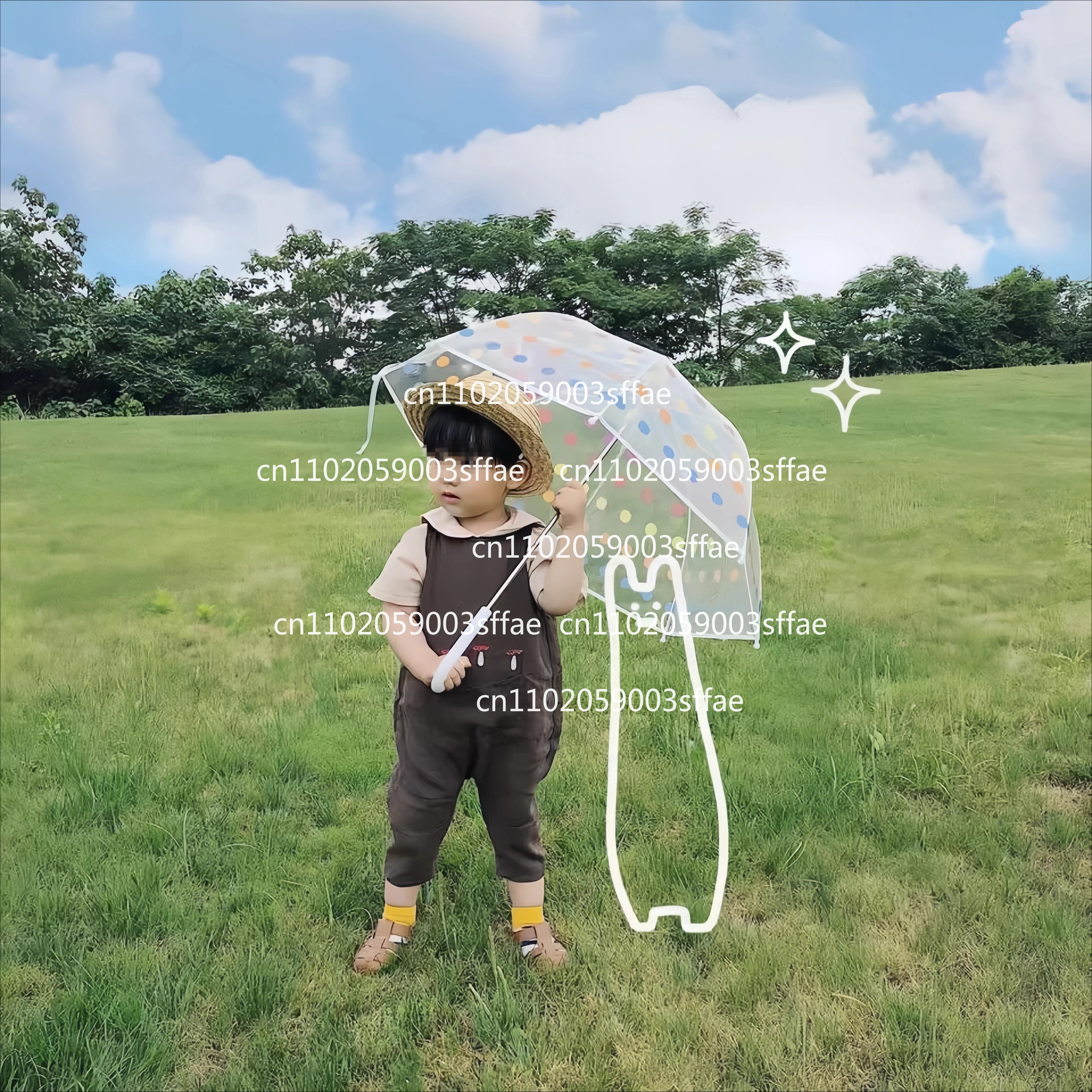 Parapluie Transparent en PVC p - Kids Outdoor Umbrella avis et prix