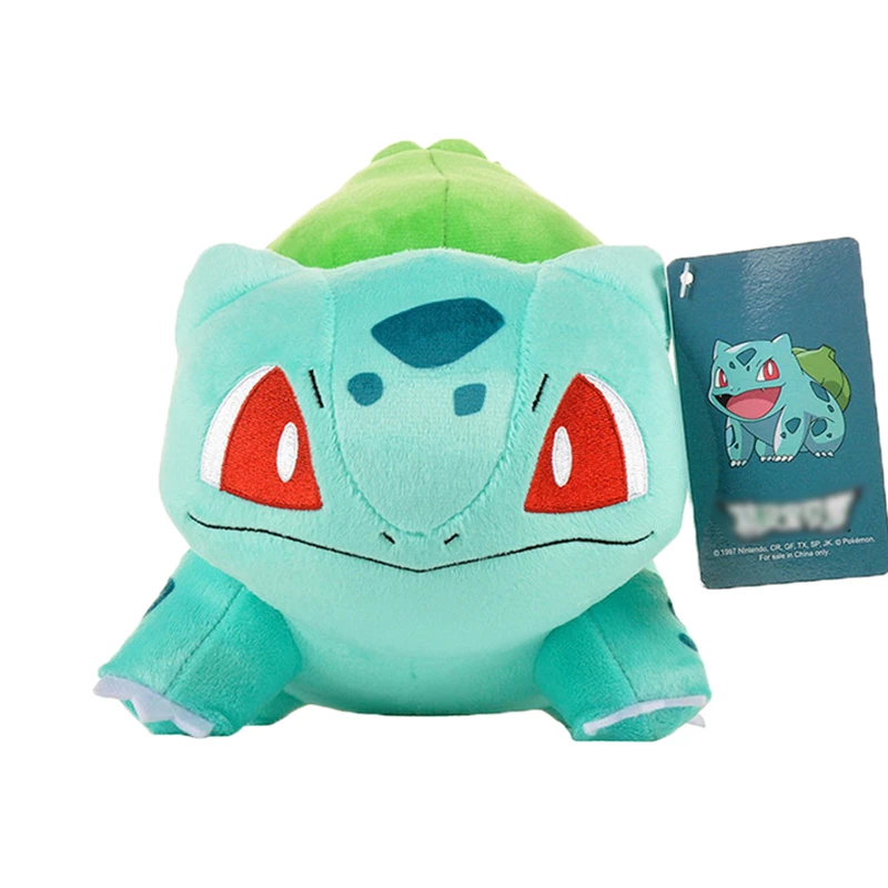 Original 20cm Bulbasaur Pokemon Plush Doll Cartoon Game Stuffed Toys for Children Kids Gift