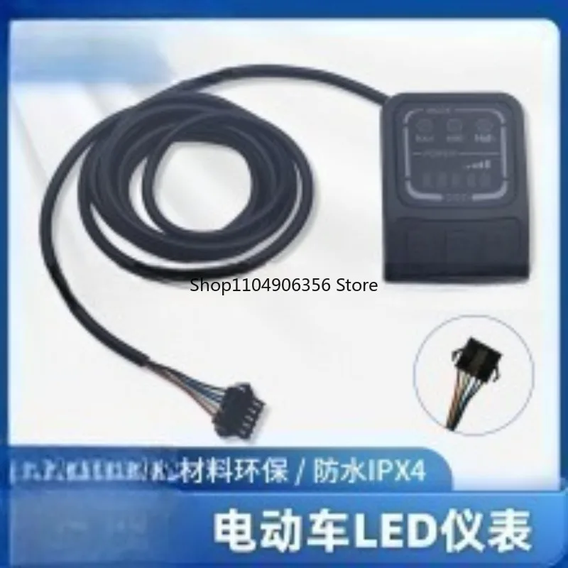 

Для электромобиля 36 В 48 В, светодиодный счетчик мощности, электрический велосипед, электрический скутер, аксессуары G20