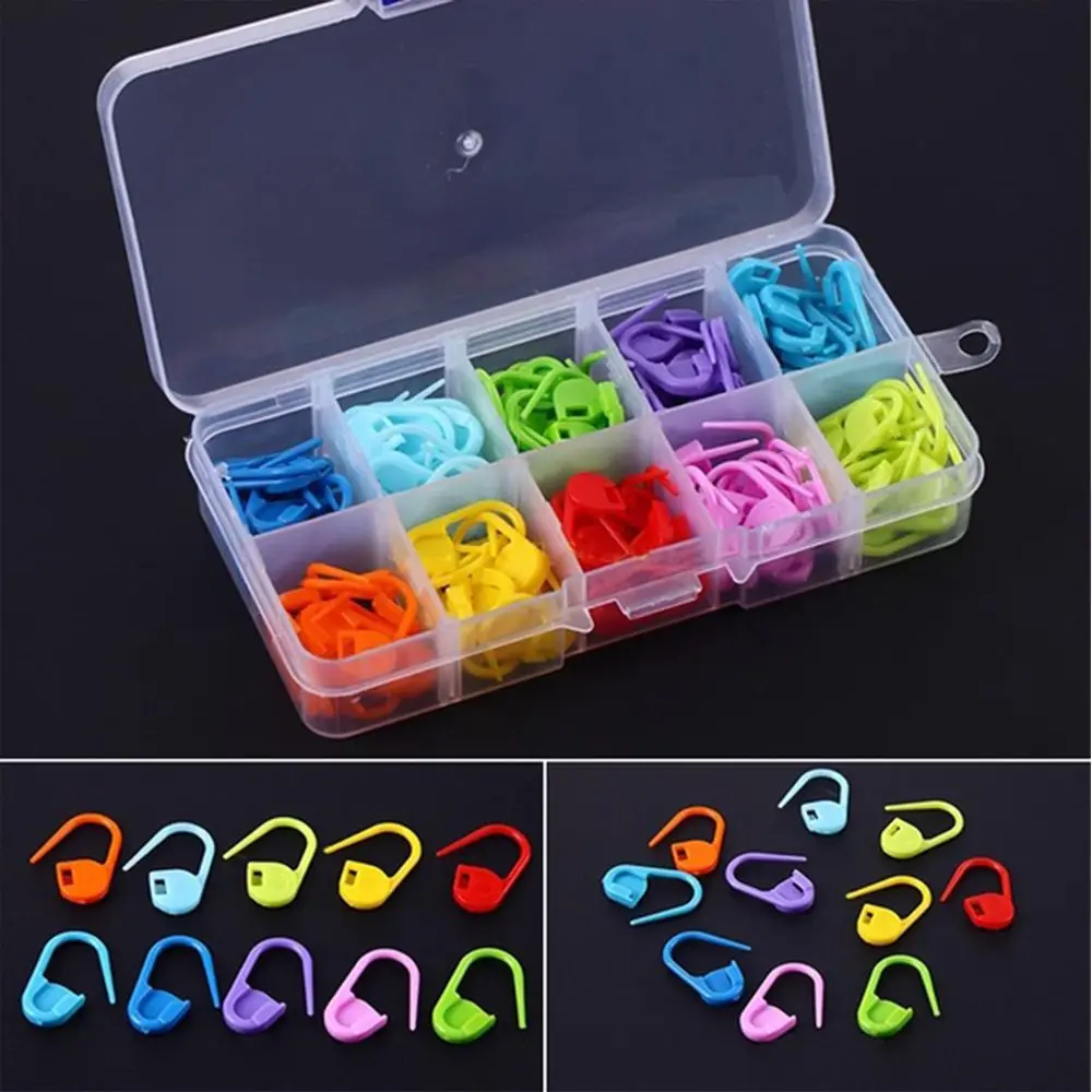100/120PCS Hot New Markers Craft  Locking Stitch Knitting Accessories Needle Clip Crochet Hook kits Sewing supplies