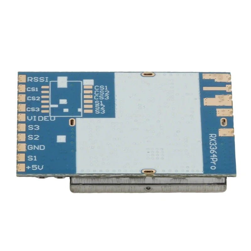 

1PCS RX3364PRO with RSSI 3.3GHz Receiving Module Optional RX3364/RX3364-CPB FPV Wireless Video Transmission 64 Frequency Points