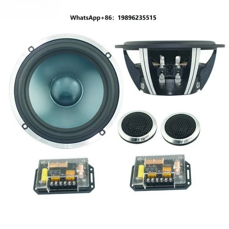 Factory Direct High Quality 6.5inch 2-Way Car Audio Component Speaker