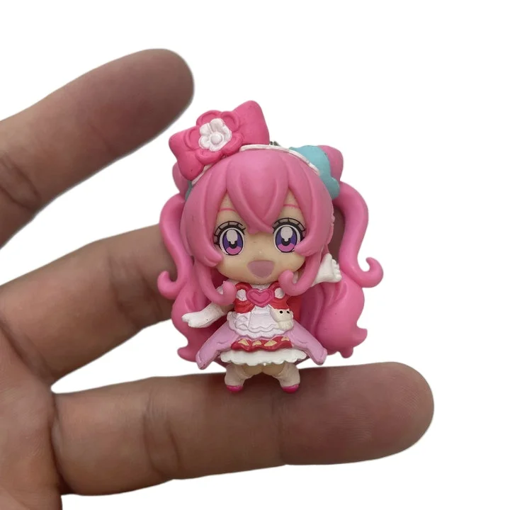 Genuine Pretty Girl of Light Pretty Cure Summer Angel Flamingo Cure Peace Blossom Happy Peach Figure Pendant No Box Bulk Cargo