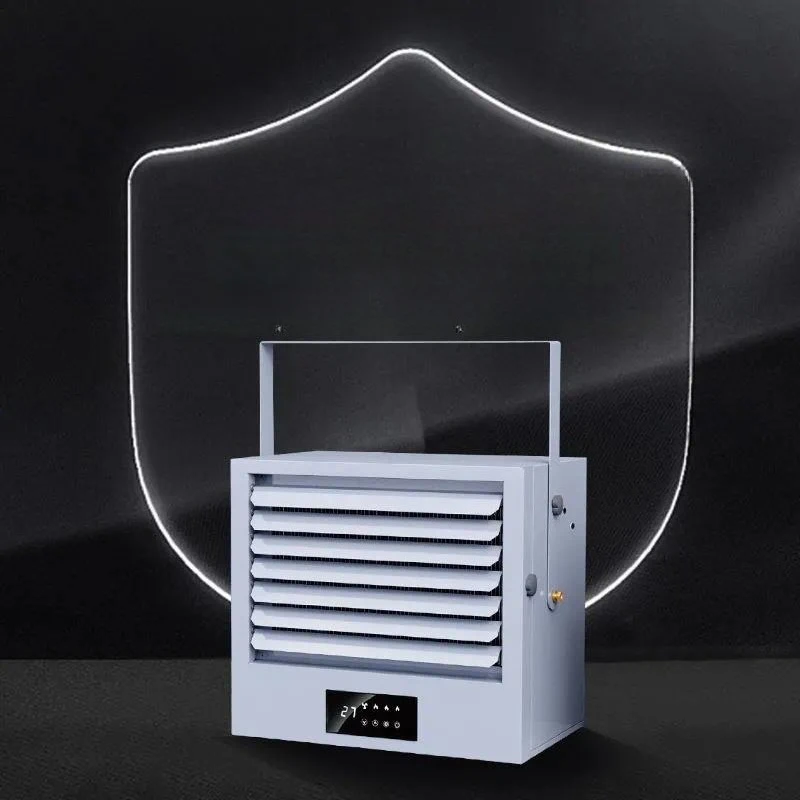 12KW Industrial Fan Heater for Warehouse Garage Factory Storage Room Agricultural Greenhouse Constant Temperature Commercial