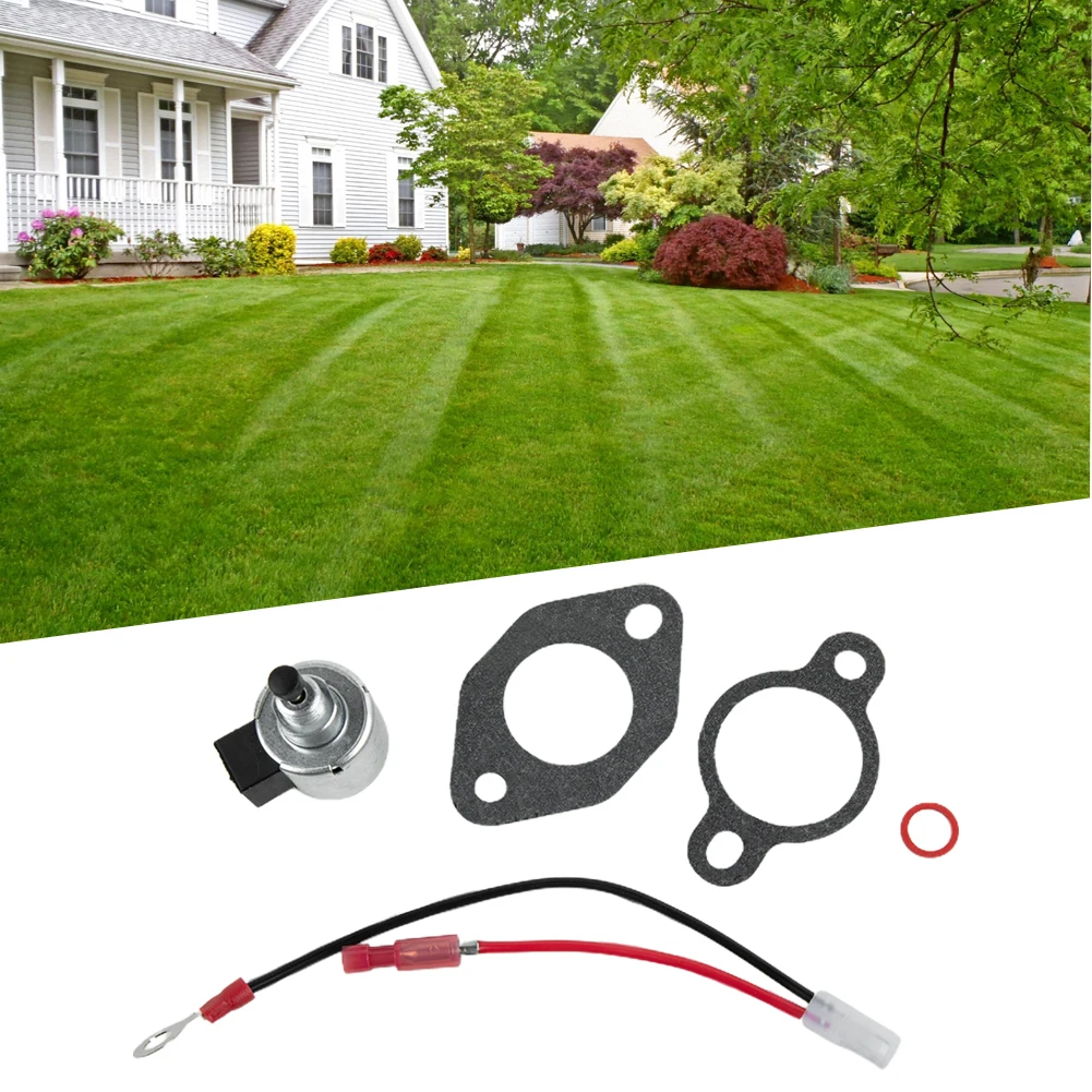 Comprehensive Solenoid Repair Kit 1275733 for Riding Mowers Includes Solenoid Gaskets and Line for Easy Installation