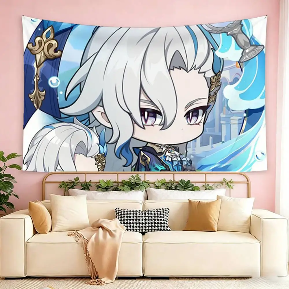 Game G-enshin I-Impac-t flag Suitable For Party Club Outdoor Interior Wall Decoration Banner Fans Gift