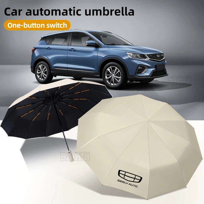 UV Ray Reflector Umbrella for Geely, Auto Anti-UV Umbrella, Car Accessories, Coolray X7 GC6 Borui Monjaro L Preface, 2023 2024