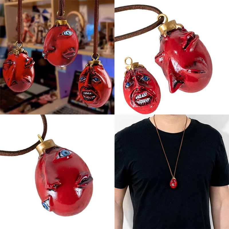 Berserk Guts Tyrant Egg Necklace Anime Male Female High Beauty Resin Pendant Couple Student Youth Fashion Toys Birthday Gifts