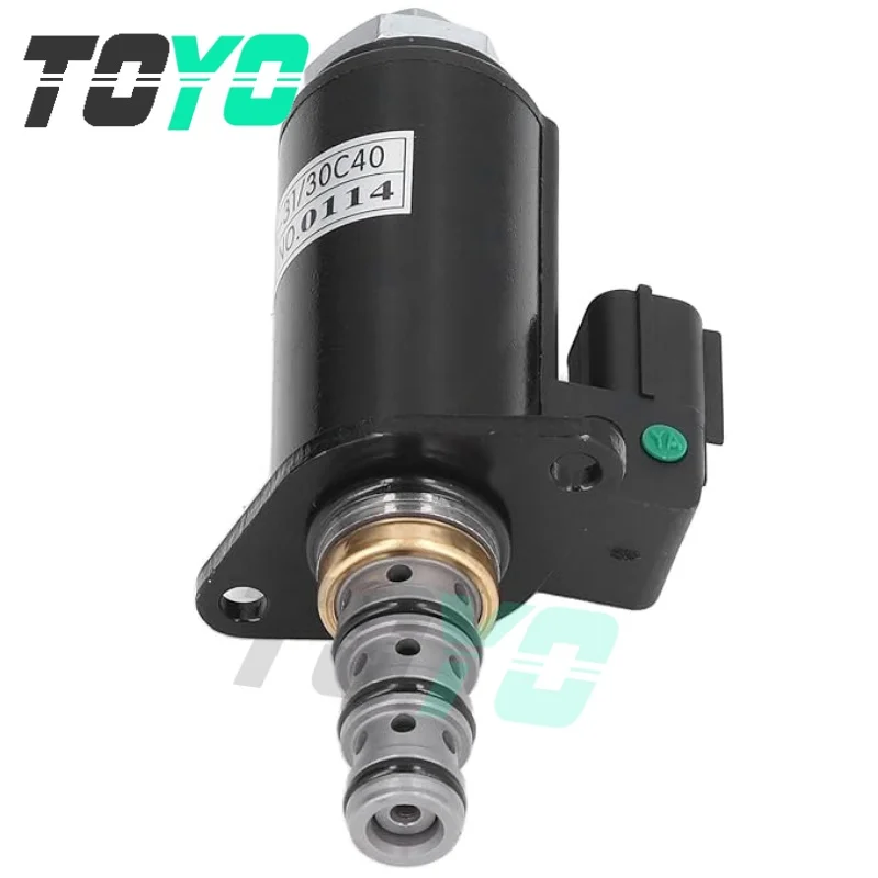 TOYOOEM ENTREGA RÁPIDA SK200-3/5/6 YN35V00019F1 KDRDE5K-31/30 C40-101 Válvula Solenóide