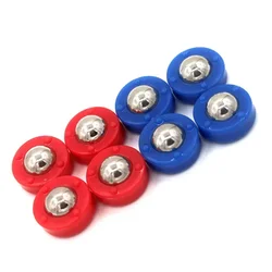 4/8Pcs Roller Balls Multi Function Shuffleboard Tabletop Mini Replacement Pucks For Shuffleboard Table Football Indoor Games