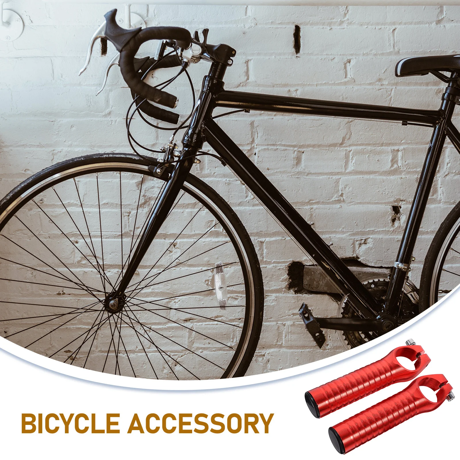 Handlebar Mountain Bike Aluminum Alloy Ultra-Light Cnc Turning Anti-Skid Rest Bar Cycling Deputy Handlebar